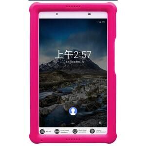 Kid Friendly Hot Pink Rugged Case For Lenovo 8" Tab 4 TB-8504F TB-8504N TB-8504X